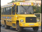 Этот опытный образец школьного автобуса САРЗ-3282 «Осел» в Ессентуках