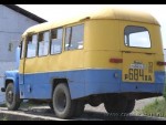 Это стандартное исполнение задней части цельнометаллического А-53, но существовала и ритуальная модификация автобуса с распашной дверью вместо багажного люка